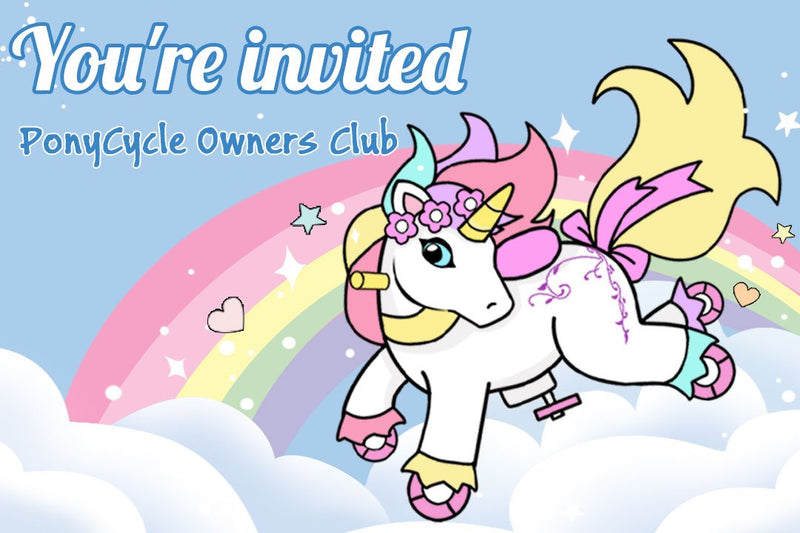 PonyCycle® Owners Club Invitation
