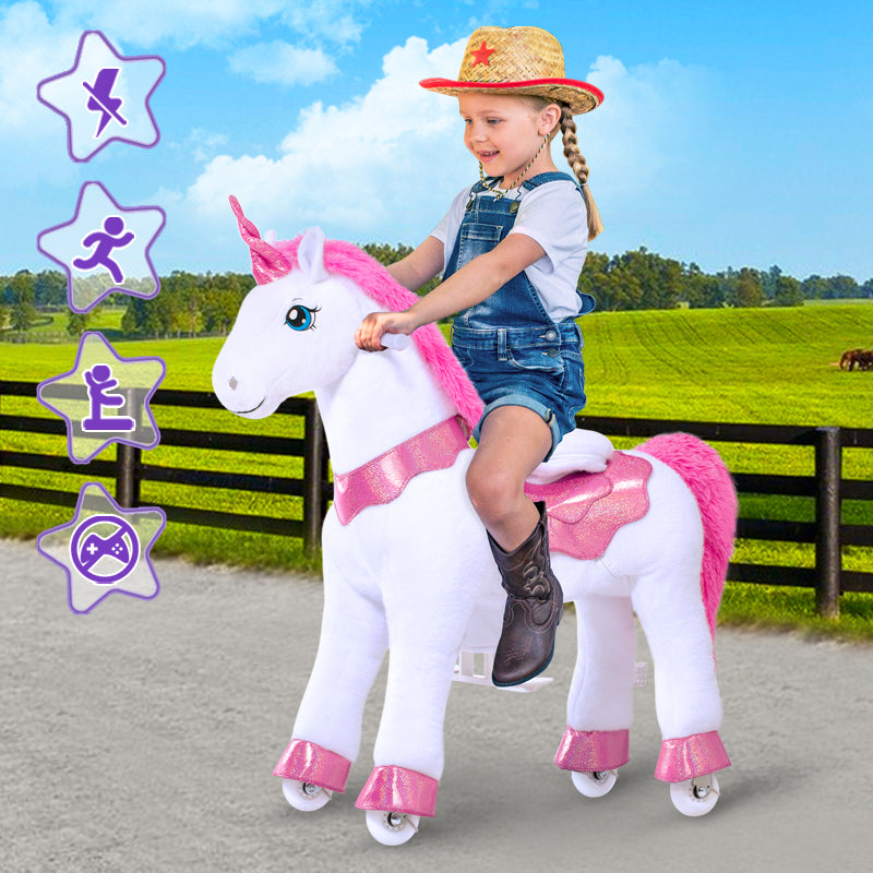 Model E Pink Unicorn Toy | PonyCycle® EU Official Store 