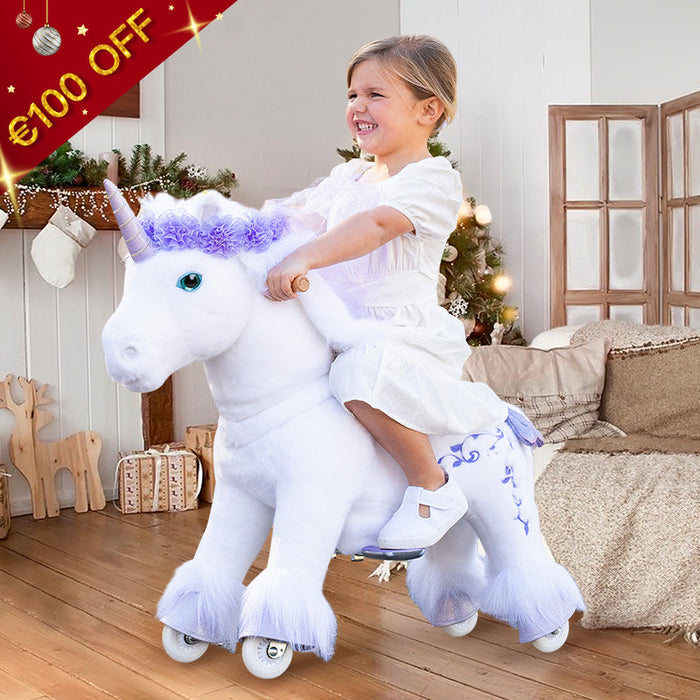 Model X Purple Unicorn Toy for Age 4-8