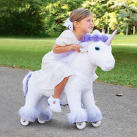 Model X Purple Unicorn Toy for Age 4-8