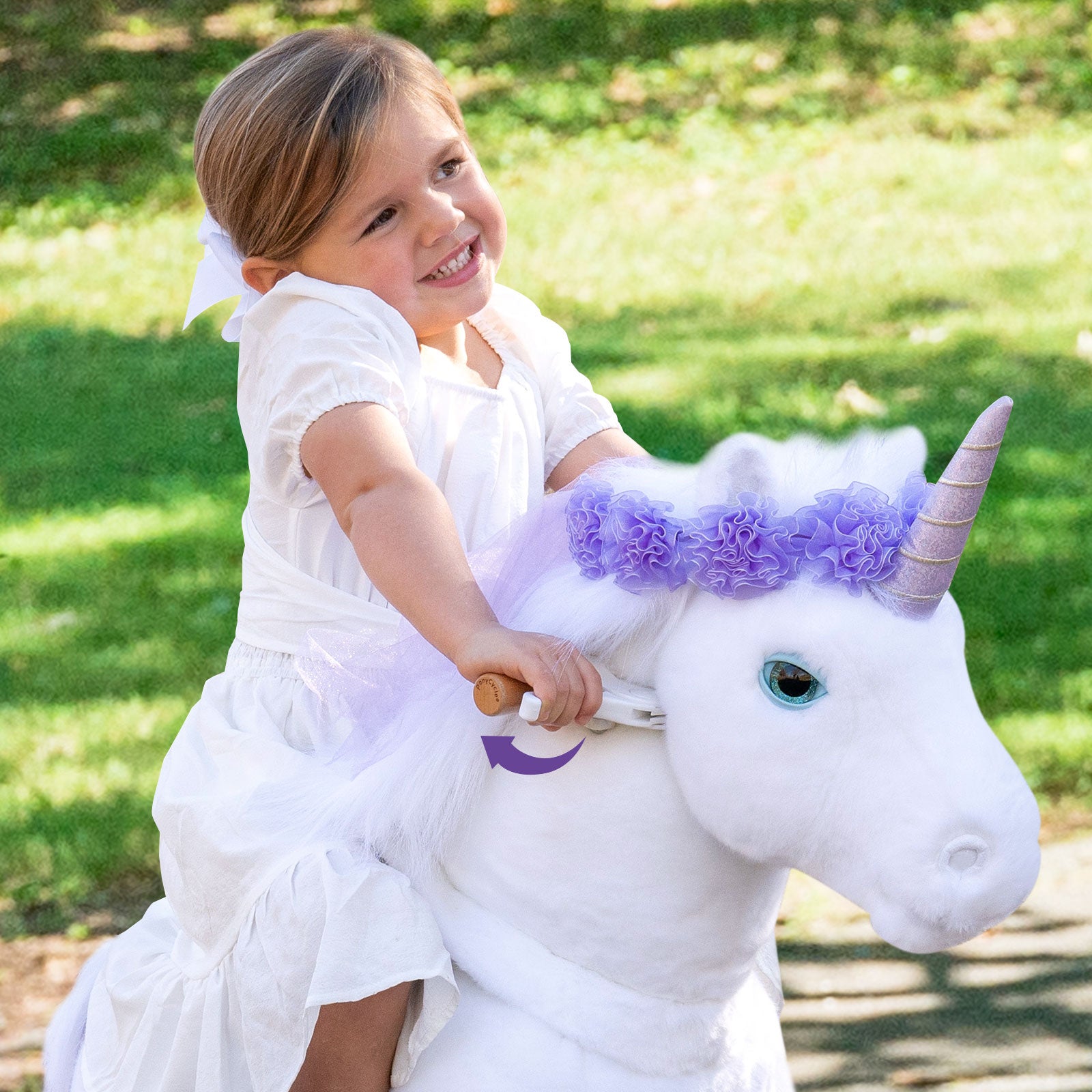 Peluche licorne violette online