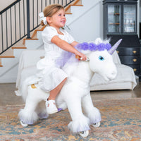 Model X Purple Unicorn Toy for Age 4-8
