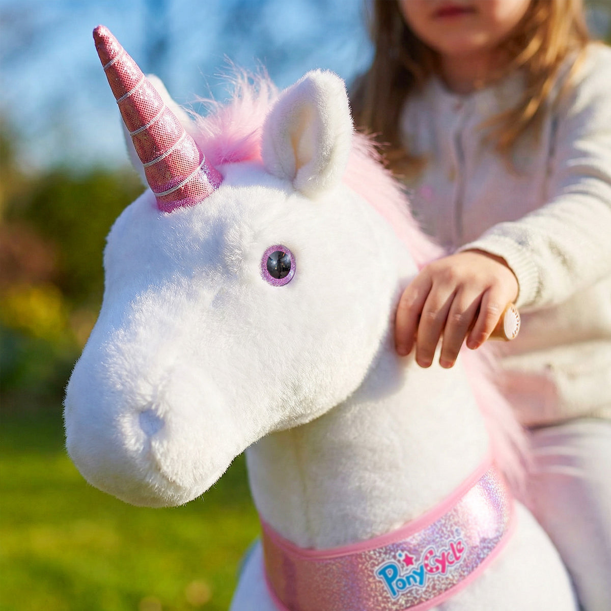 Ride-on Unicorn Age 3-4 Pink（UK&EU in Stock）