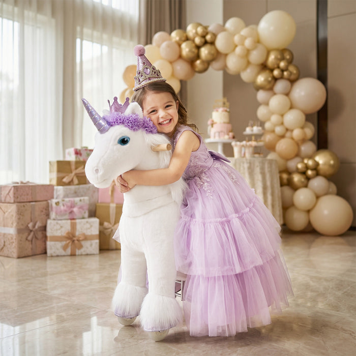 Modèle X® Licorne a Bascule pour Âge 3-4 Violette