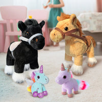 Plüschpuppen 4er Set