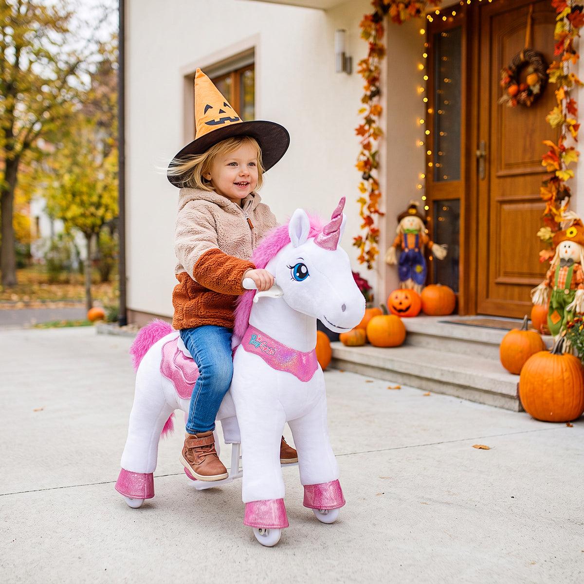 Model E® Riding Unicorn Toy Age 3-4（UK&EU in Stock）