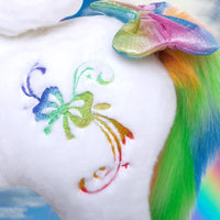 Model X Ride-on Unicorn Toy- Rainbow Unicorn
