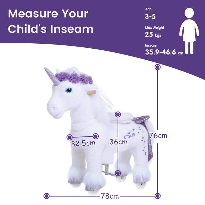 Model X Ride-on Unicorn for Age 3-5 Purple