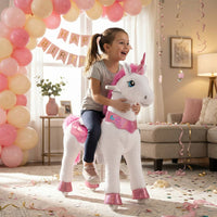 Modèle E® Jouet Licorne a Bascule Âge 4-7