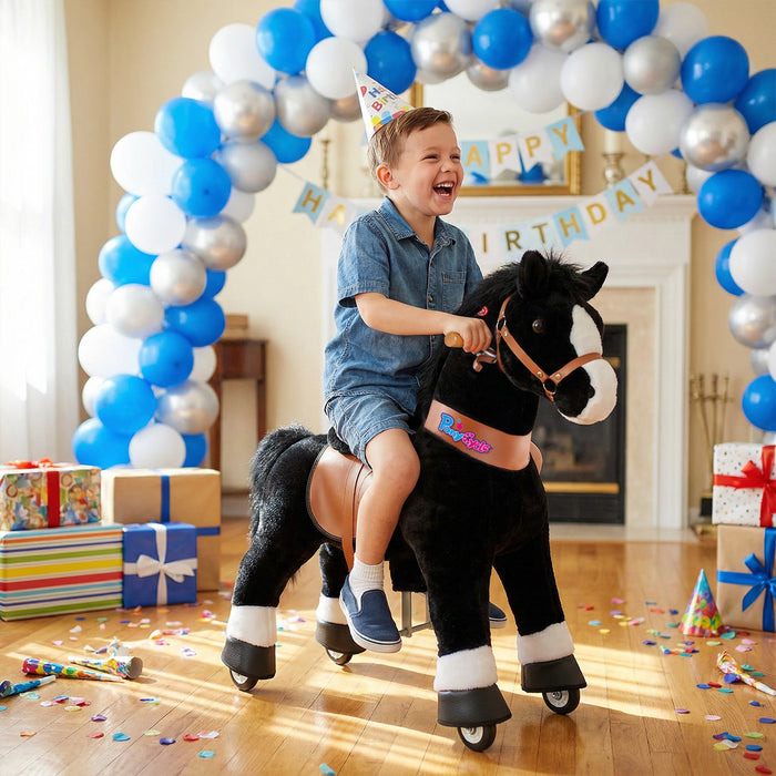 Cheval PonyCycle® 4-7 ans Noir