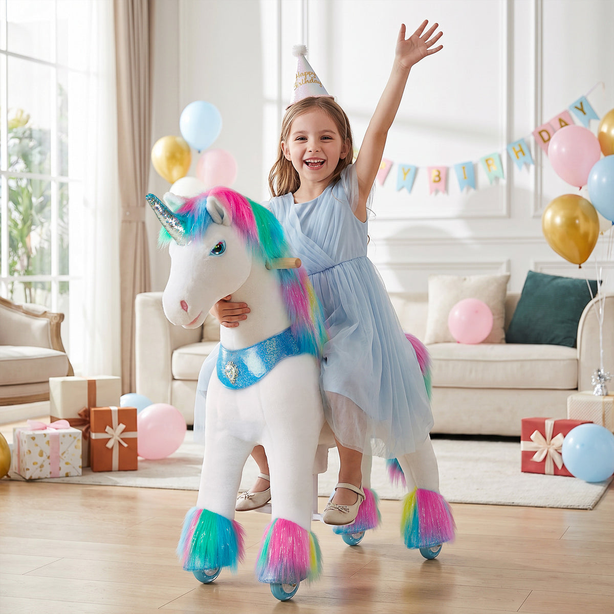 Model Y® Rainbow Unicorn para 4–7 años