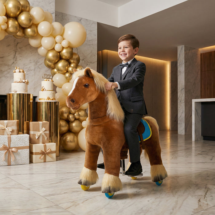 Modèle X® Equitation Jouet pour Âge 4-7 Cheval Chocolat