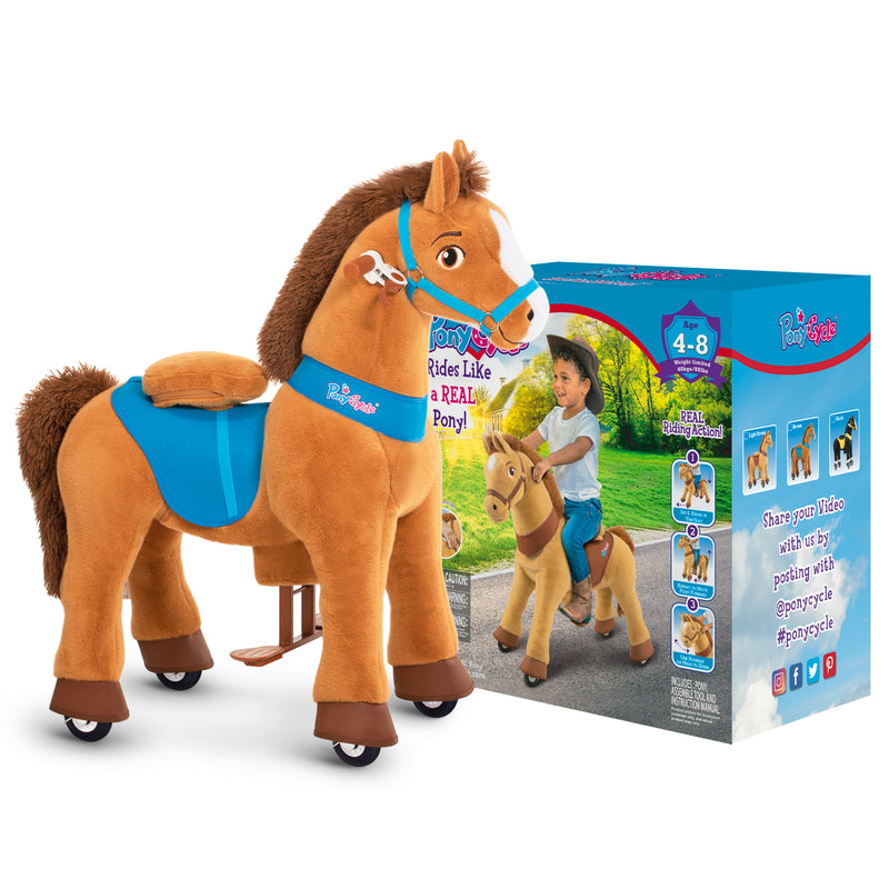 Modell E Braunes Pony Reiten Spielzeug