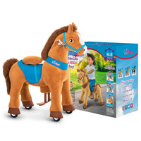 Modell E Braunes Pony Reiten Spielzeug