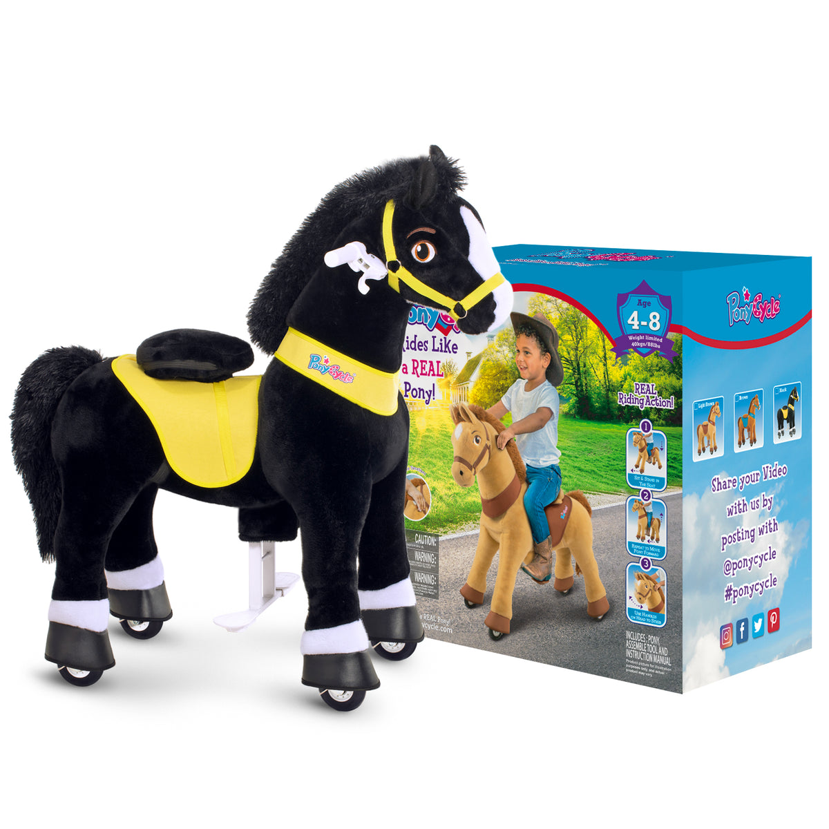 Model E Black Horse Toy