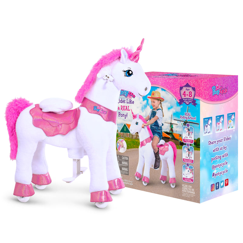 Model E Pink Unicorn Toy
