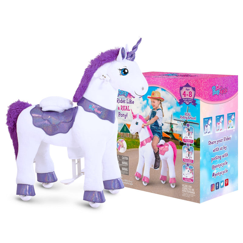 Model E Unicorn Riding Toy Age 3-5