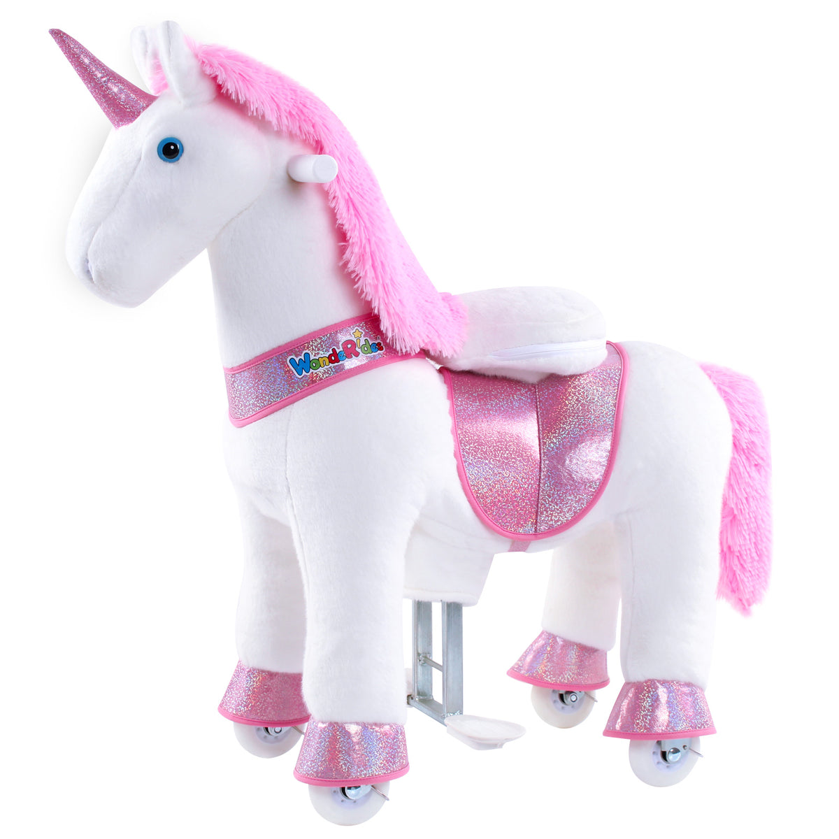 WondeRides Ride-on Toy Size 3 for Age 3-5 Pink Unicorn