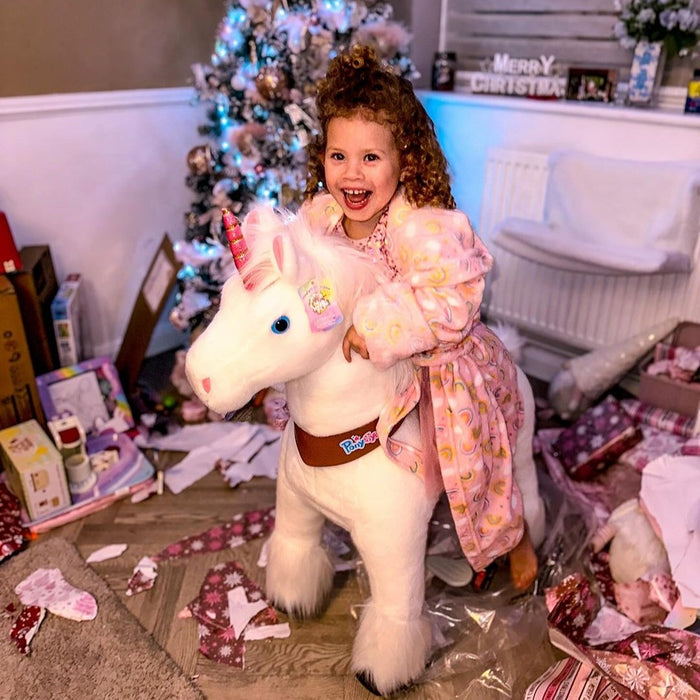 Jouet à Enfourcher Licorne âge 3-4 ans Blanc