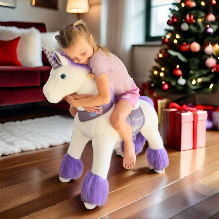 Licorne à Chevaucher 3-4 ans Violette