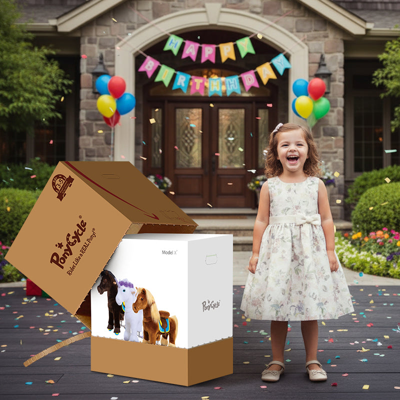 Modell X® Einhorn zum Reiten für Alter 3-4