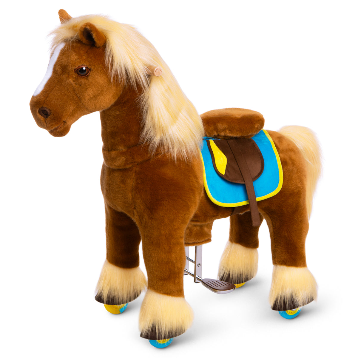 Model X Horse Ride-on Toy for Age 4-8 Brown