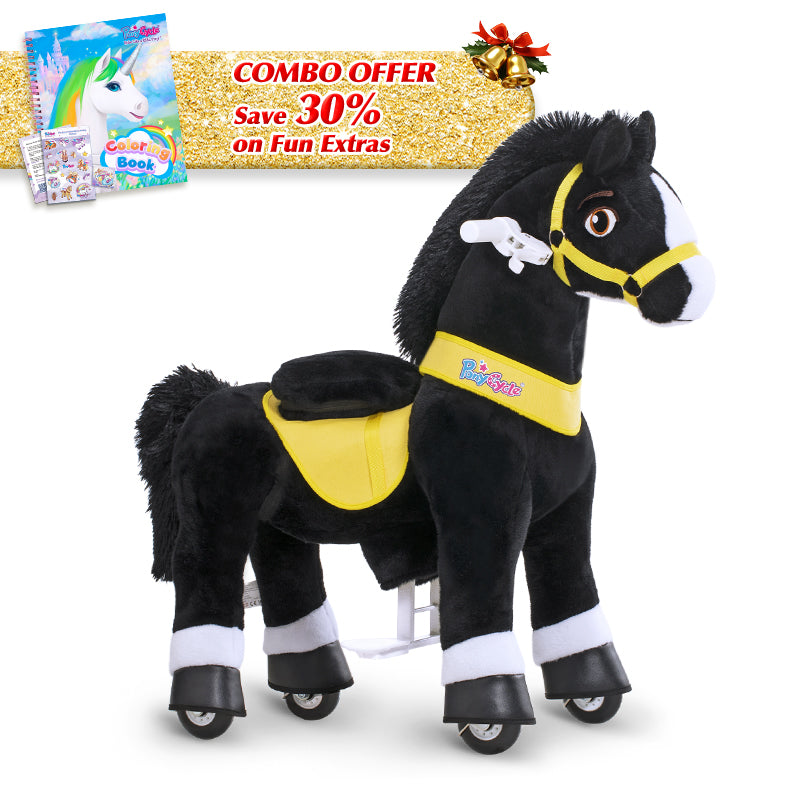 Save 30% on Accessories - PonyCycle Model E Ride on Pony With Accessory