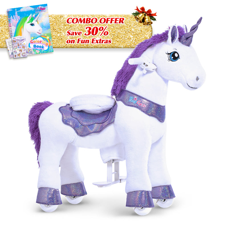 Save 30% on Accessories - PonyCycle Model E Ride on Pony With Accessory