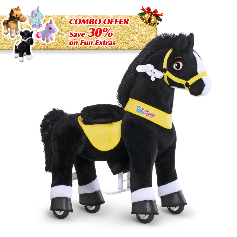 Save 30% on Accessories - PonyCycle Model E Ride on Pony With Accessory