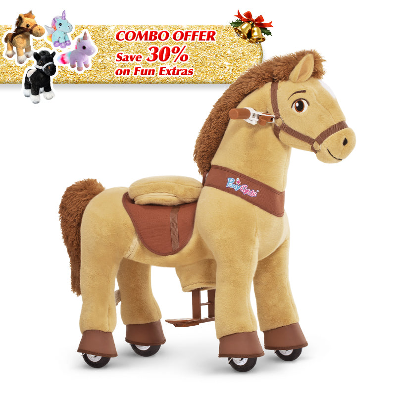 Save 30% on Accessories - PonyCycle Model E Ride on Pony With Accessory