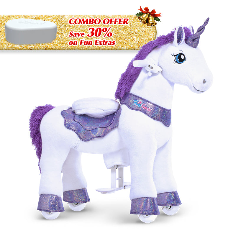 Save 30% on Accessories - PonyCycle Model E Ride on Pony With Accessory
