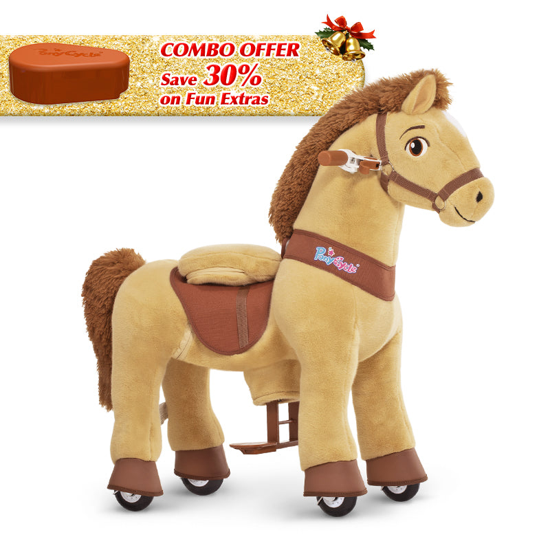 Save 30% on Accessories - PonyCycle Model E Ride on Pony With Accessory