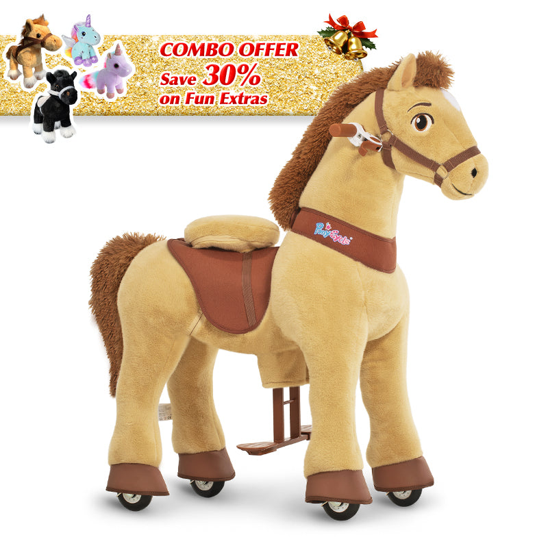 Save 30% on Accessories - PonyCycle Model E Ride on Pony With Accessory