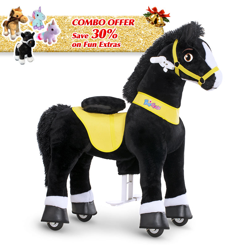 Save 30% on Accessories - PonyCycle Model E Ride on Pony With Accessory