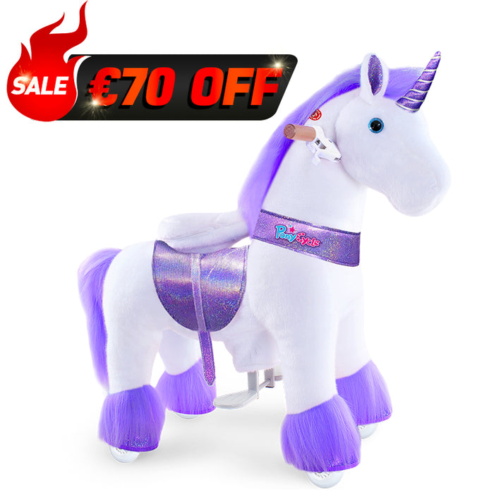 Licorne à Chevaucher 3-4 ans Violette
