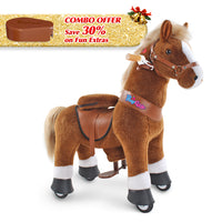 Save 30% on Accessories - PonyCycle Model U Ride on Pony With Accessory