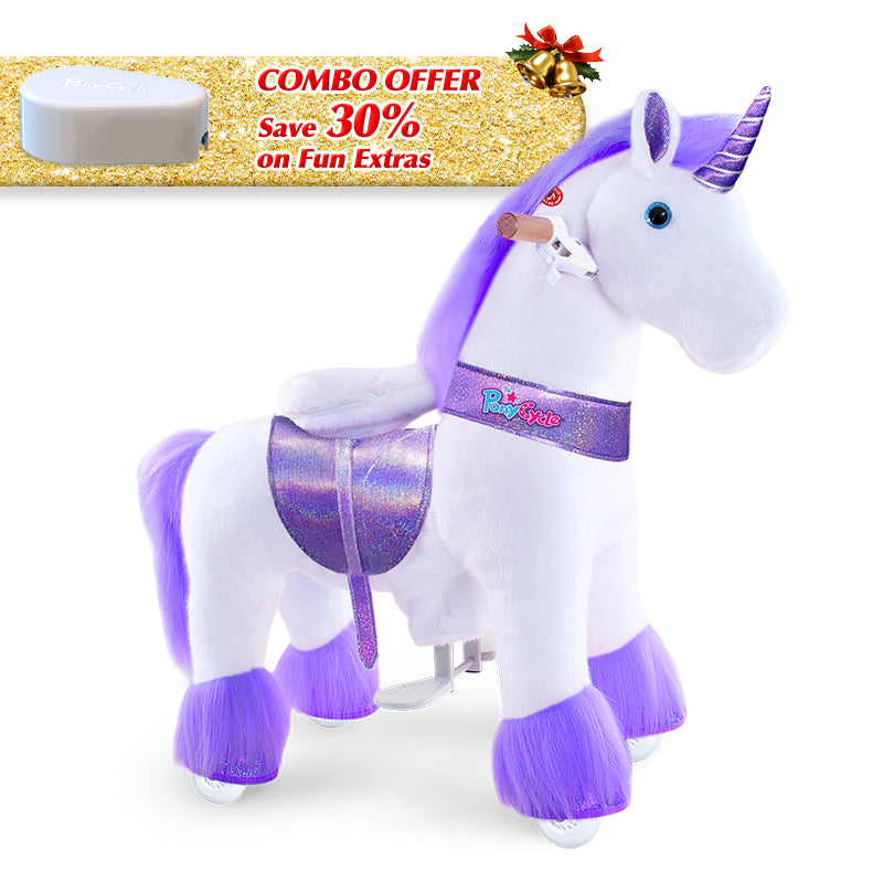 Save 30% on Accessories - PonyCycle Model U Ride on Pony With Accessory