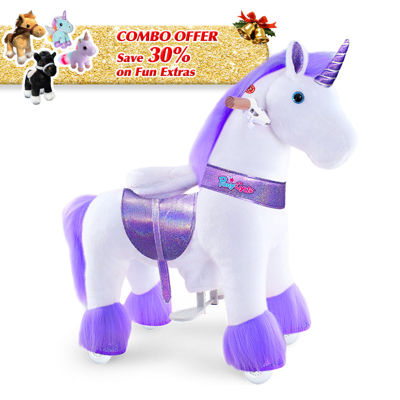 Save 30% on Accessories - PonyCycle Model U Ride on Pony With Accessory