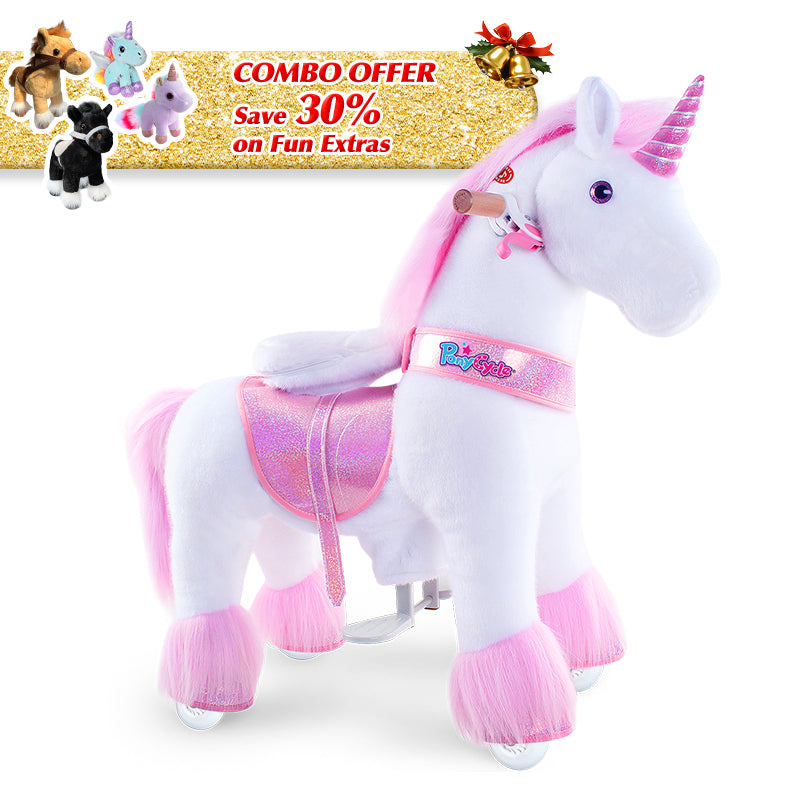 Save 30% on Accessories - PonyCycle Model U Ride on Pony With Accessory