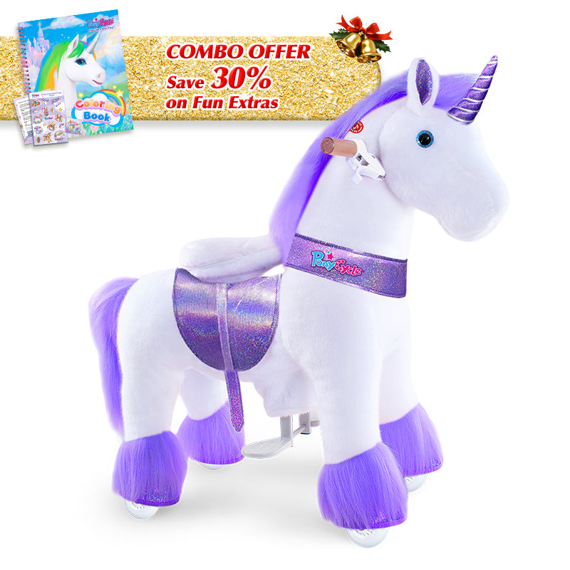 Save 30% on Accessories - PonyCycle Model U Ride on Pony With Accessory