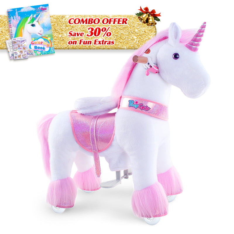 Save 30% on Accessories - PonyCycle Model U Ride on Pony With Accessory