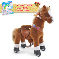Save 30% on Accessories - PonyCycle Model U Ride on Pony With Accessory