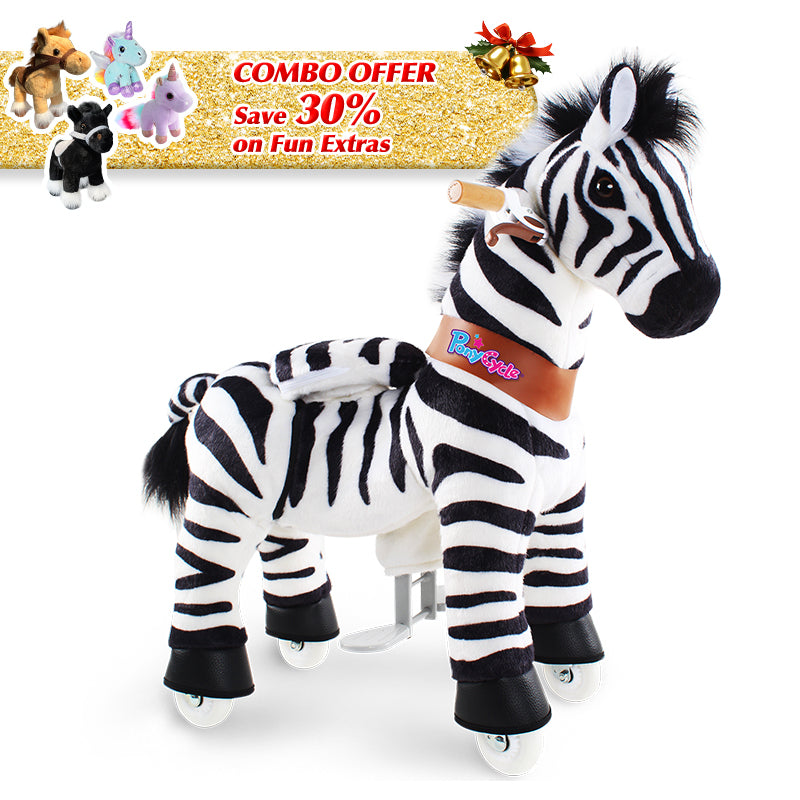 Save 30% on Accessories - PonyCycle Model U Ride on Pony With Accessory
