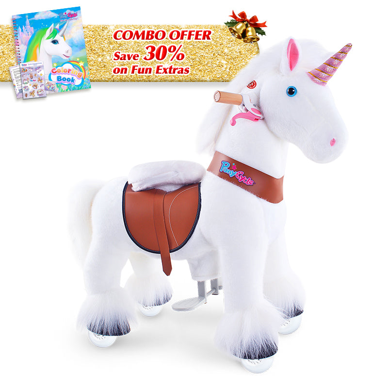 Save 30% on Accessories - PonyCycle Model U Ride on Pony With Accessory