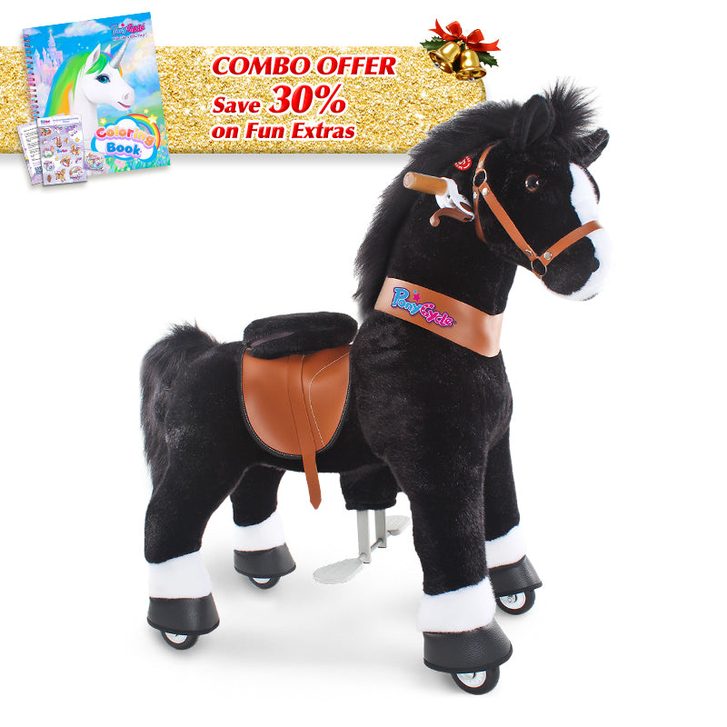 Save 30% on Accessories - PonyCycle Model U Ride on Pony With Accessory