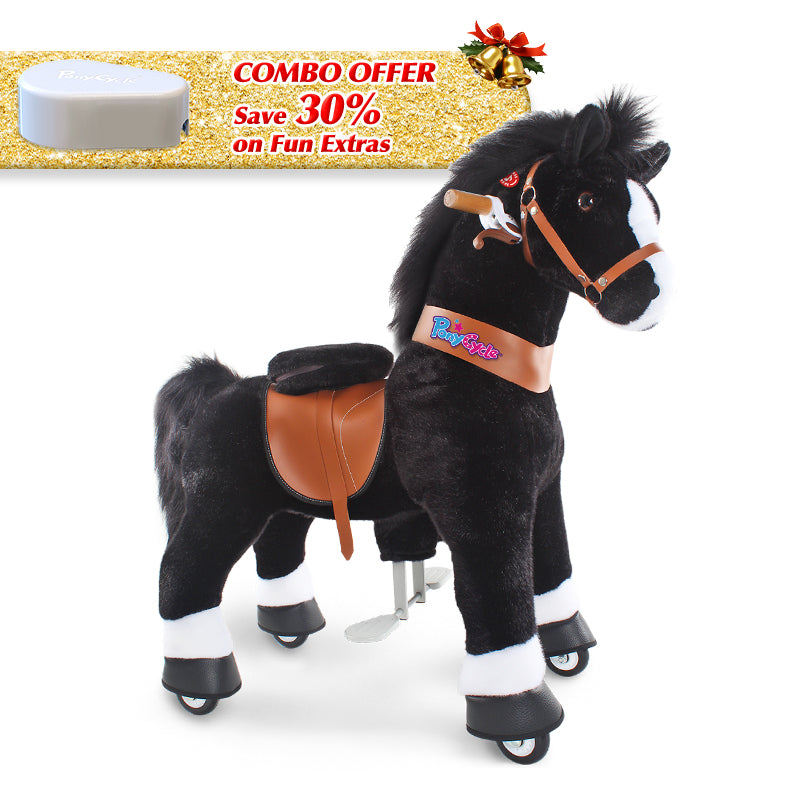 Save 30% on Accessories - PonyCycle Model U Ride on Pony With Accessory