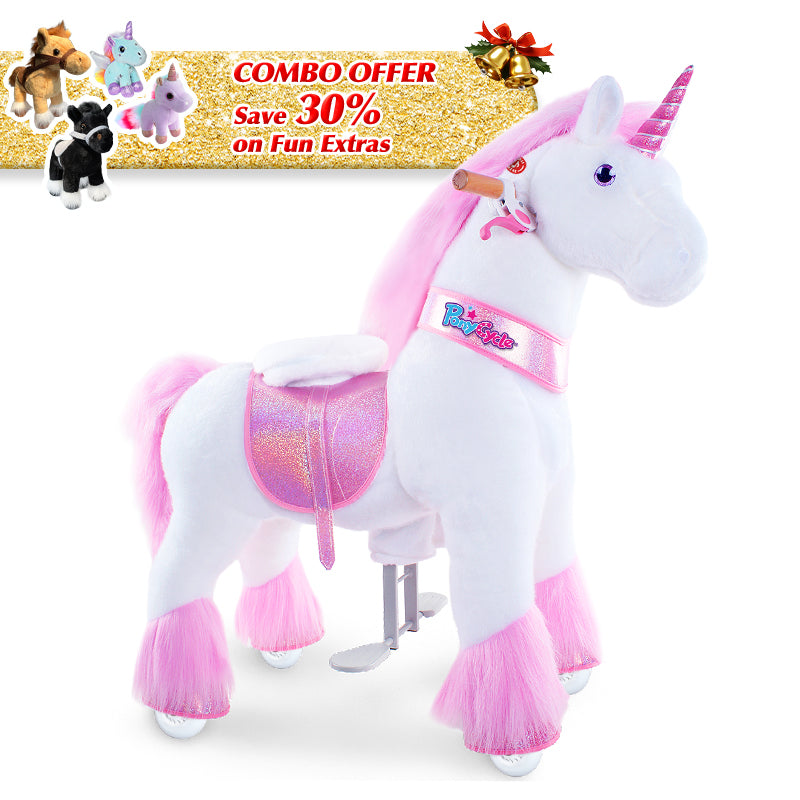 Save 30% on Accessories - PonyCycle Model U Ride on Pony With Accessory