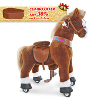 Save 30% on Accessories - PonyCycle Model U Ride on Pony With Accessory