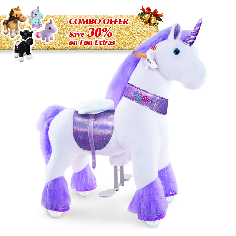 Save 30% on Accessories - PonyCycle Model U Ride on Pony With Accessory