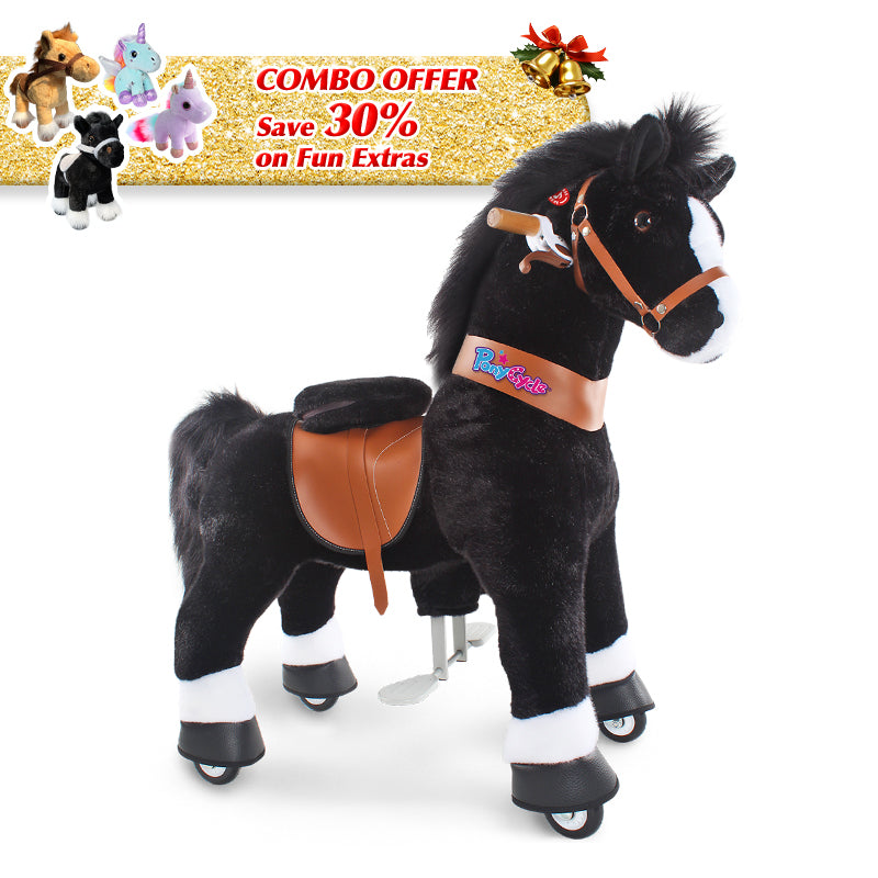 Save 30% on Accessories - PonyCycle Model U Ride on Pony With Accessory